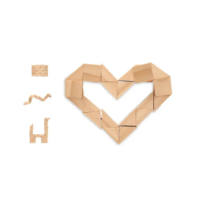 Дървен пъзел „Мозайка от мисли“1