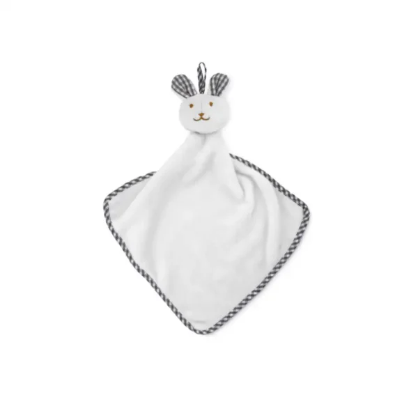Плюшена бебешка кърпа „Зайче“1