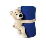 Детско поларено одеяло с плюшено мече „Прегръдка“2