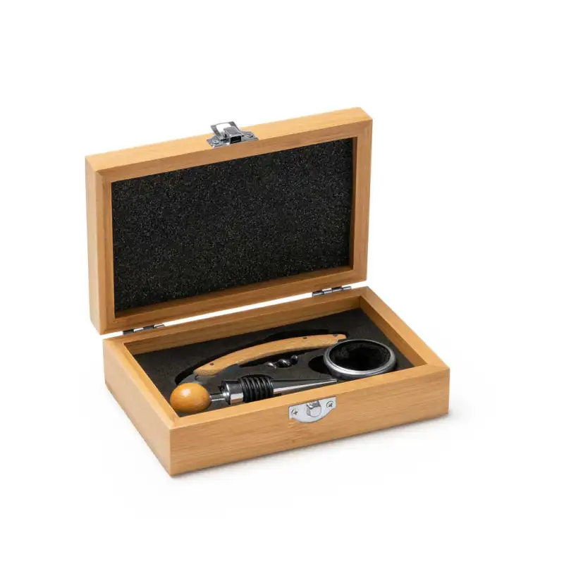 Комплект аксесоари за вино „Бамбу Елеганс“2 Комплект аксесоари за вино „Бамбу Елеганс“2