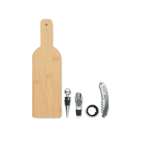 Комплект за вино „Бамбукова наслада“1