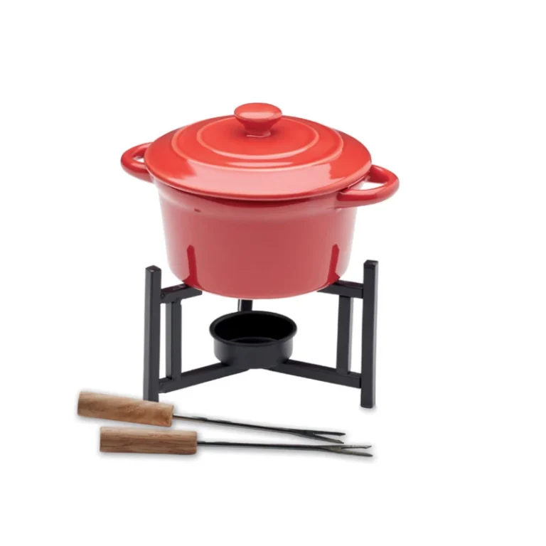 Малък керамичен комплект за фондю „Дует“
