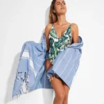 Плажна кърпа „Лятна вълна“6