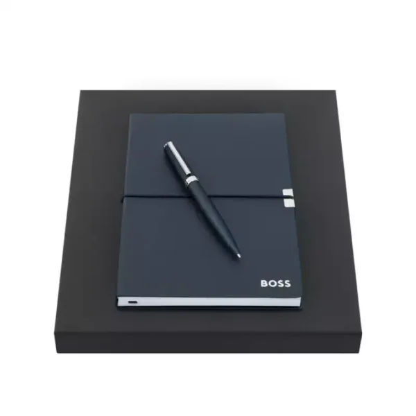 Комплект химикалка и бележник „BOSS“