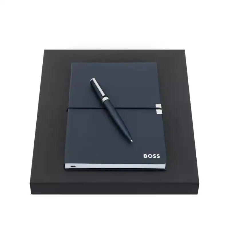 Комплект химикалка и бележник „BOSS“ Комплект химикалка и бележник „BOSS“
