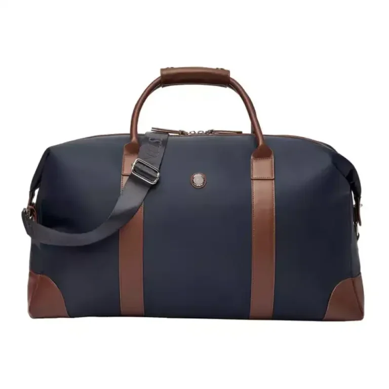 Пътна чанта „Button Navy & Brown“1