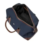 Пътна чанта „Button Navy & Brown“4