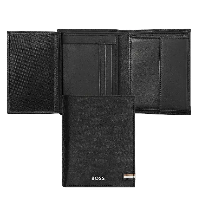 Вертикален портфейл „Classic Iconic Black“ Вертикален портфейл „Classic Iconic Black“